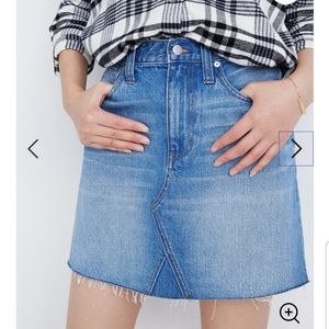 Madewell mini skirt. Brand new. Tags attached.